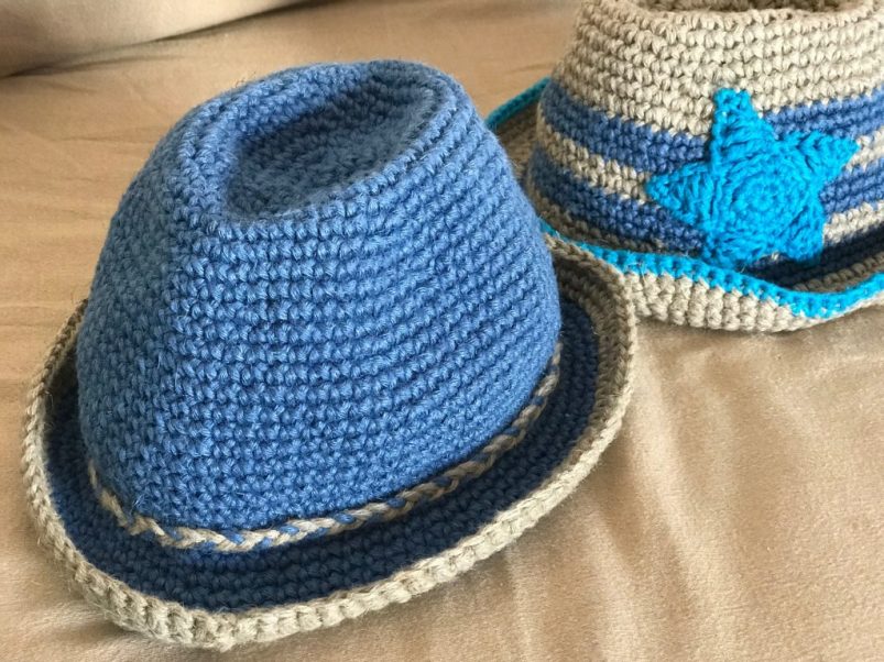 Sombrero de lino para niño y DIY con