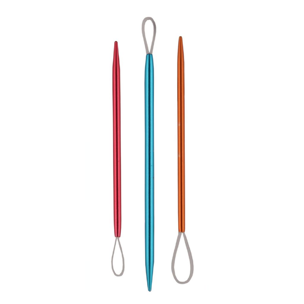 Agujas laneras knitpro diy con lana